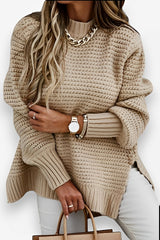 Long-sleeved Streetwear Knitted Sweater