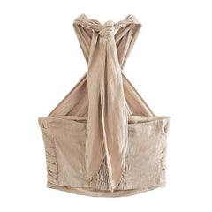 Beige Halter top
