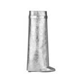 Silver High Heel Knee High Lock Pant Boots