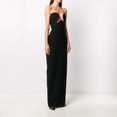 Black Signature Maxi Dress