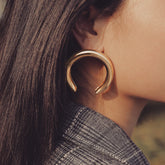 Extravagant Open Hoops Earrings