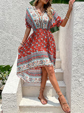 Bohemia High Waisted Loose Floral Dress