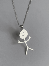 Funny Doodle Pendant Necklace