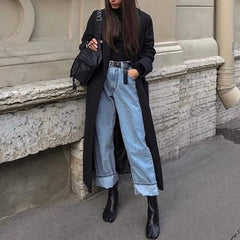 Black Split-Toe Tabi Ankle Boots