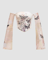 Vinte Butterfly Halter Top