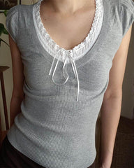 Vigor Scoop Neck Blouse Top