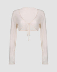 Snowstall Knit Bolero