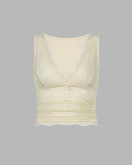 Nightingale Lace Cropped Top