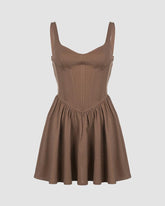 Daygazer Corset Flounce Dress