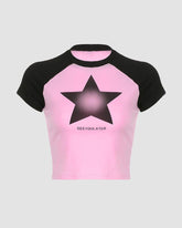 See You Later Star Raglan T-Shirt