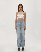 Hawkins High Waisted Denim Jeans
