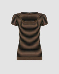 Heritage Striped T-Shirt with Hood