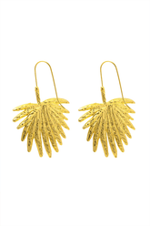 Palm Leaf Earrings