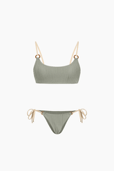 Tie Side Bikini Swimsuit Set