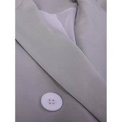 Blazer Solid Color Classic Style