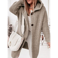 Button Knitted Cardigan Sweater