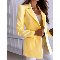 Casual Long Sleeve Blazer