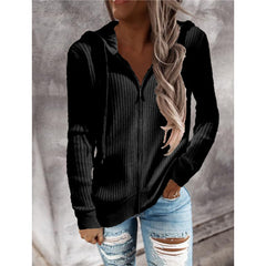 Casual Zip Hoodied Jacket