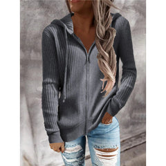 Casual Zip Hoodied Jacket