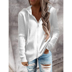 Casual Zip Hoodied Jacket