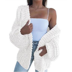Fashion Cable Knit Cardigan