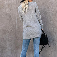 Long Sleeve Knit Cardigan Sweater