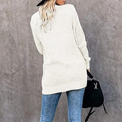 Long Sleeve Knit Cardigan Sweater