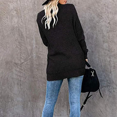 Long Sleeve Knit Cardigan Sweater