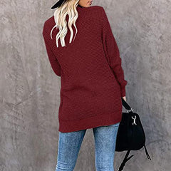 Long Sleeve Knit Cardigan Sweater