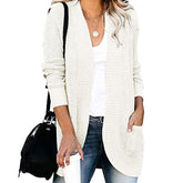 Long Sleeve Knit Cardigan Sweater