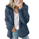 Plus Size Hoodie Coat Long Sleeve