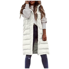 Winter Jacket Vest Long Coat Regular Fit
