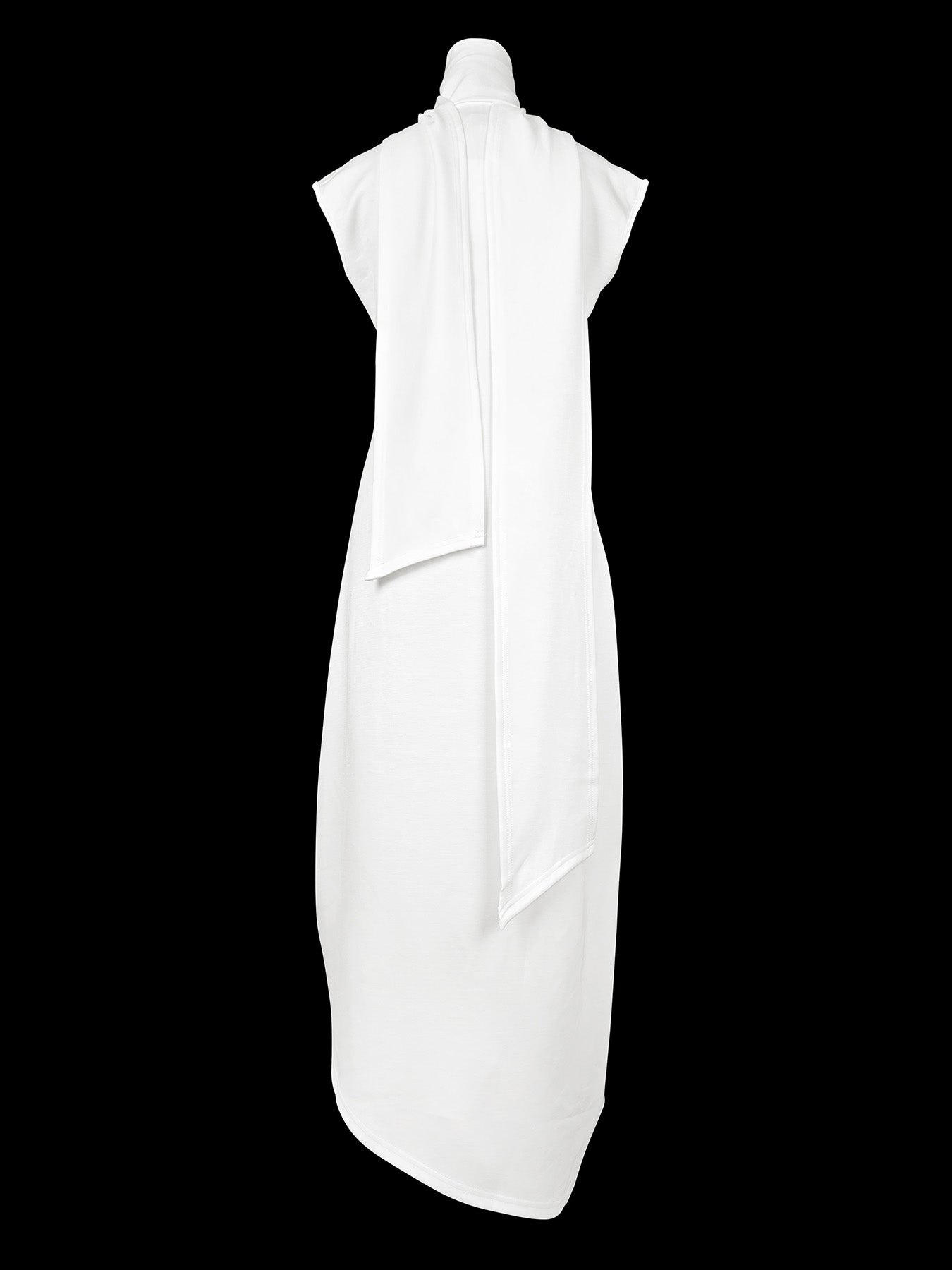 Solid Color Split-side Loose Sleeveless Shawl Collar Maxi Dresses