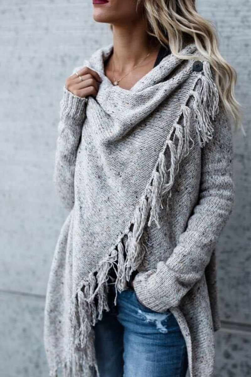 Fashion Casual O Neck Mid Waist Sweaters(7 Colors)