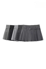Calista Pleated Mini Skirt
