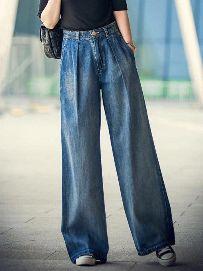 Vintage Washed Boyfriend Jeans