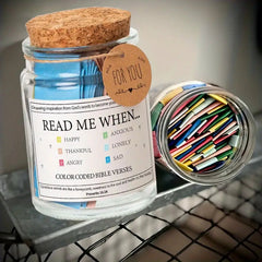 Read Me When Jar â€?The Joy of Lord Bible Verses Jar for Emotions And Feelings