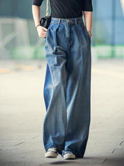 Vintage Washed Boyfriend Jeans