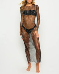 Pearlesence Behold Mesh Dress