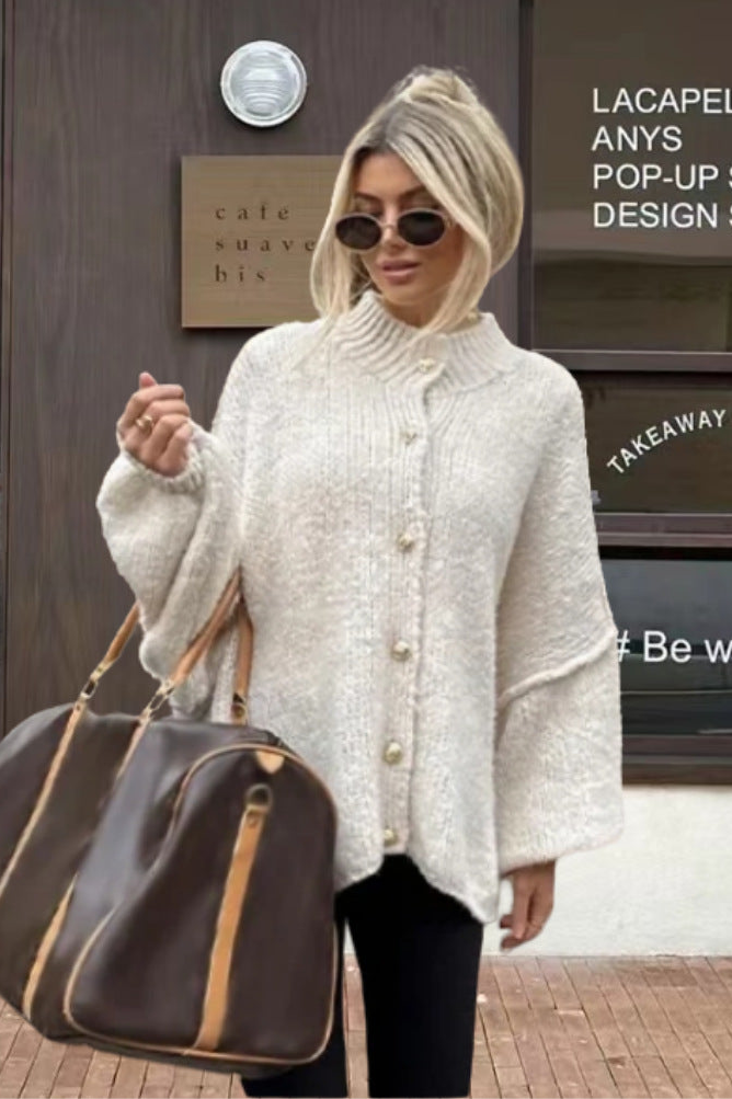 Casual Button Cardigan Sweater