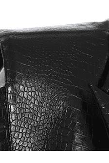 Leather stitching vest