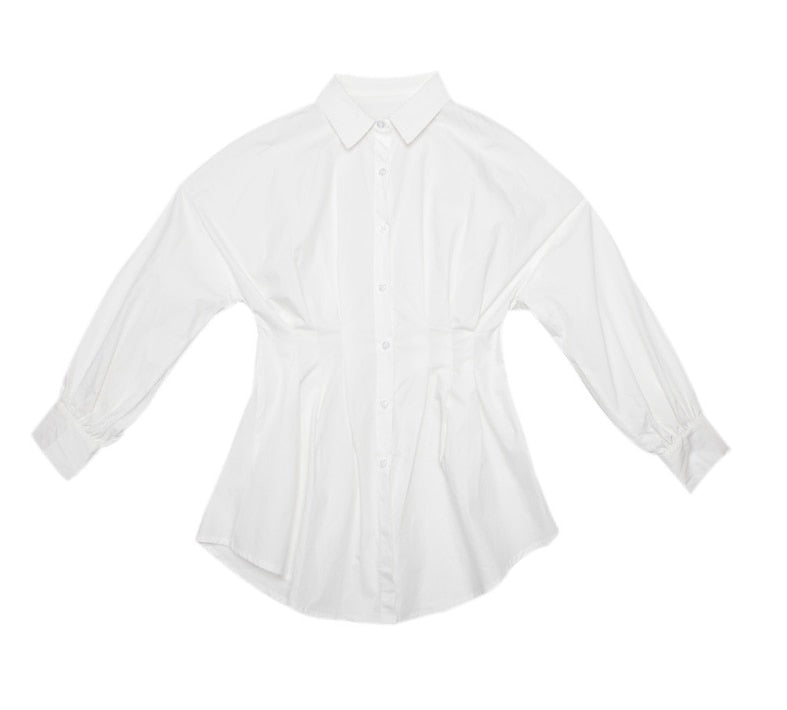 Sexy V Neck Long Shirts Female Ladies Long Sleeve Shirt Beach Dresses Elegant Sexy Party Blouse