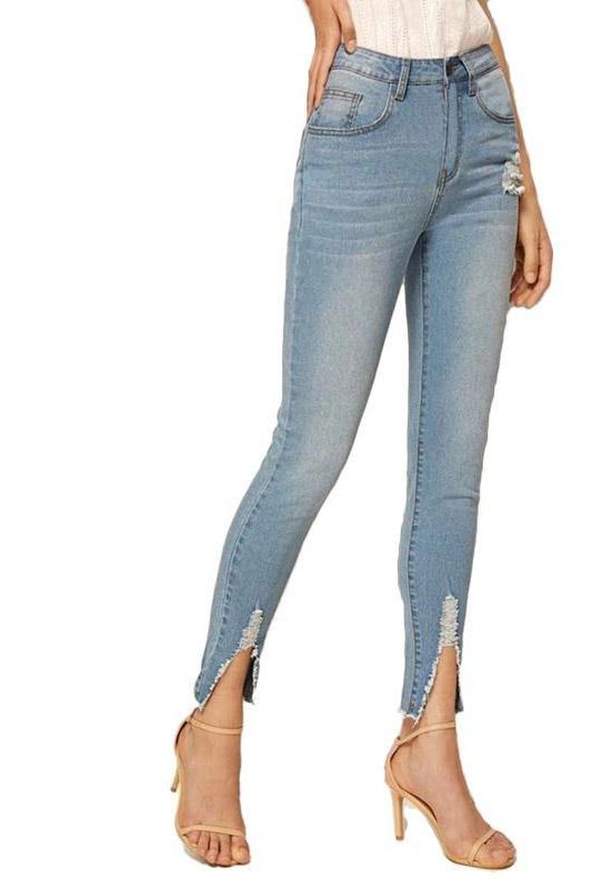 High Waist  Stretch Pencil Pants