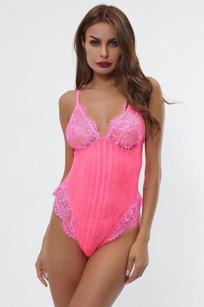 lace nightwear bodysuit