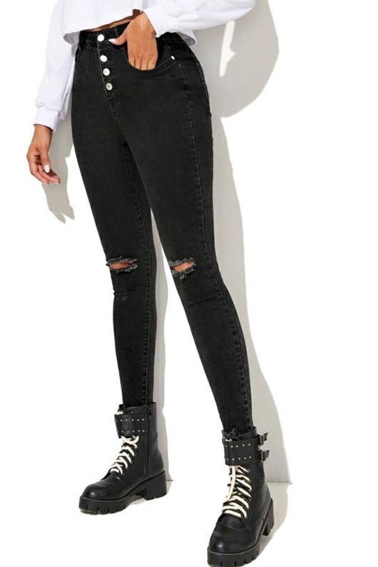 High Waist Skinny Jeans
