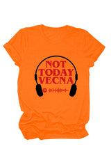 Not Today Vecna Printed T-shirt