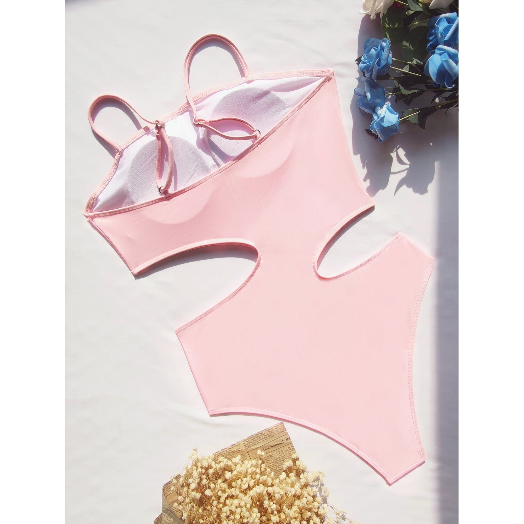 Stylized Pink Swimsuit
