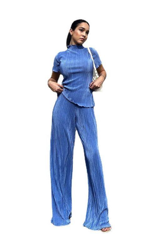 Slim T-shirt pant suit