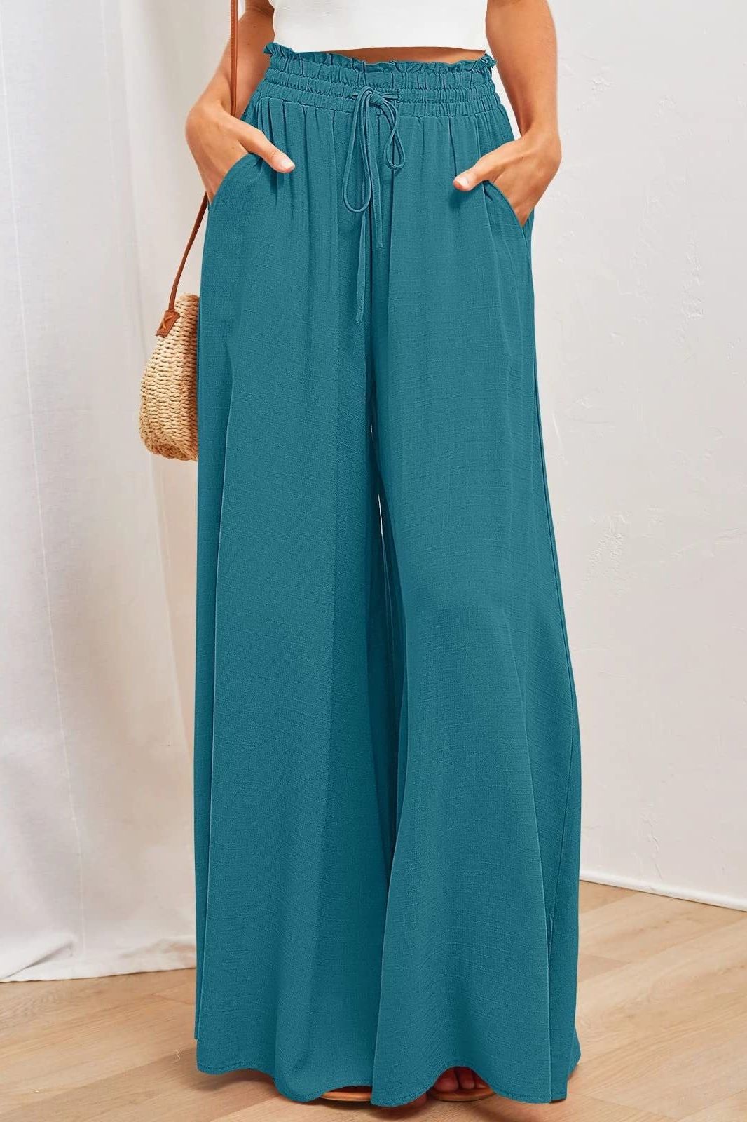 Casual Wide-Leg loose summer pants