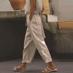 【Cotton And Linen】Casual Straight Trousers